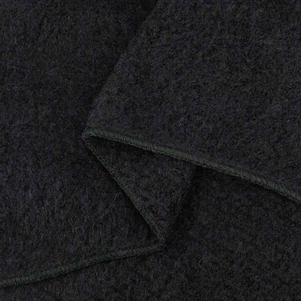 close up of the soft knitted acrylic fabric
