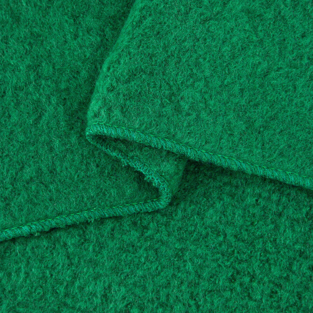 close up of the soft knitted acrylic fabric