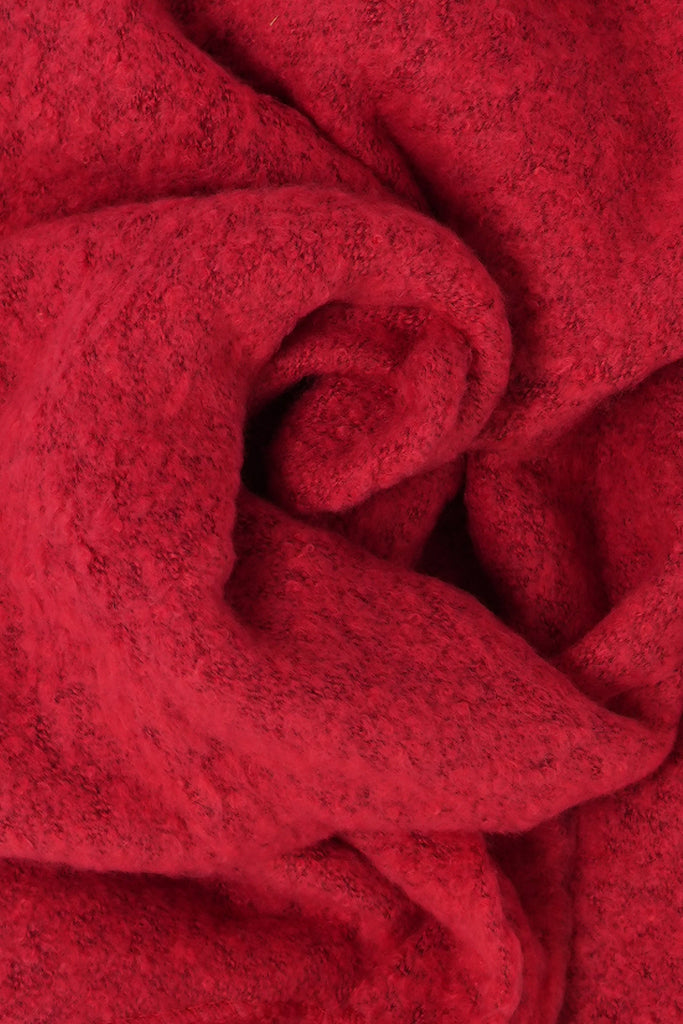 evie-red-asymmetric-heavyweight-scarf-close-up-material