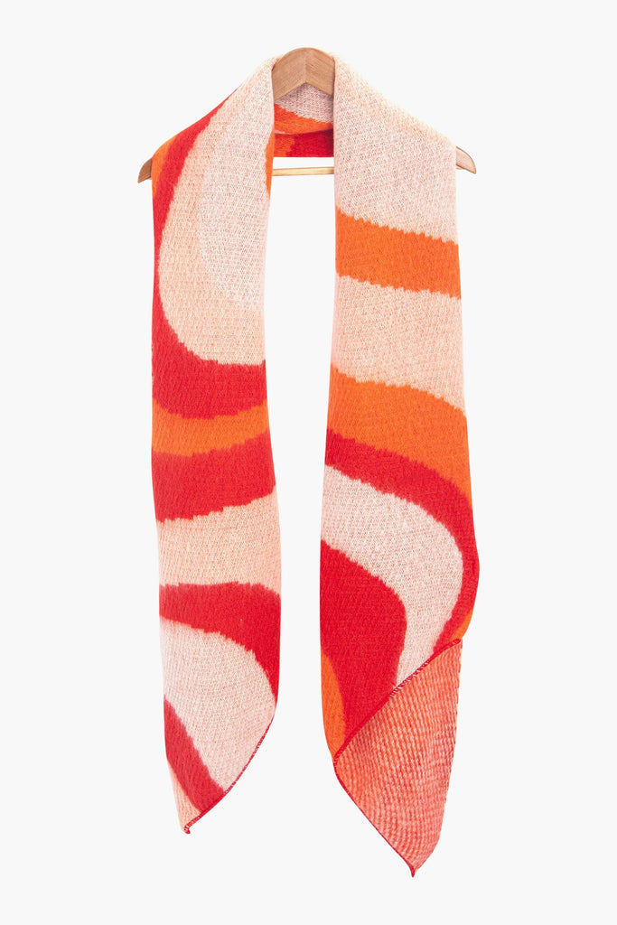 ramona-orange-red-waves-heavyweight-scarf-draped-length