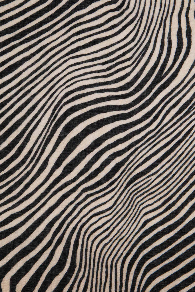 phoenix-lightweight-scarf-cream-zebra-print-close-up-pattern-material