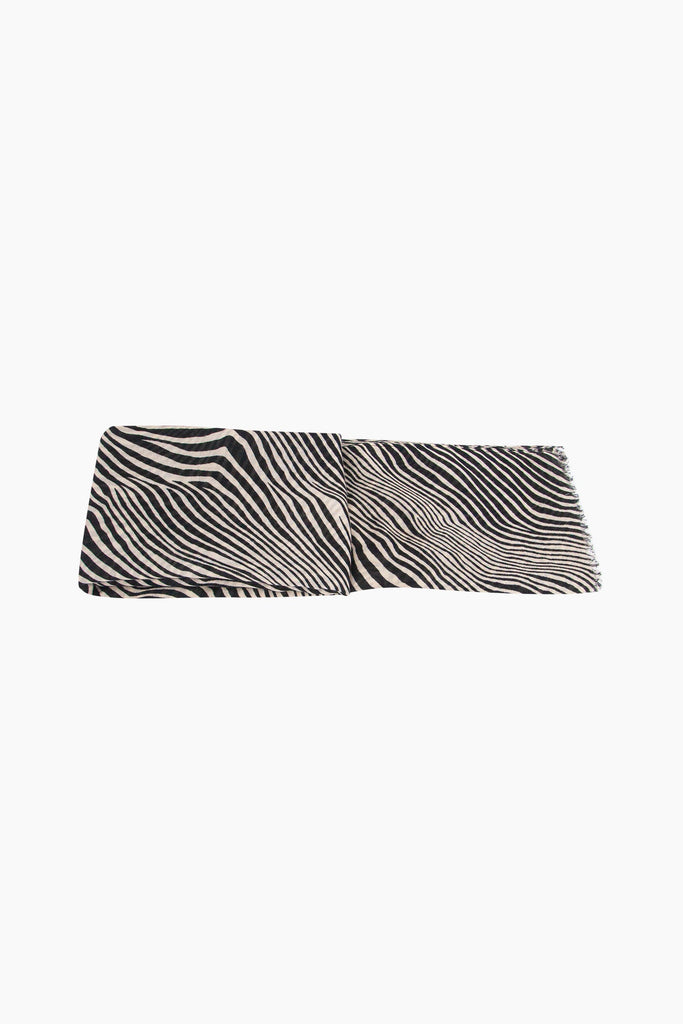phoenix-lightweight-scarf-cream-zebra-print-folded-summer-weight
