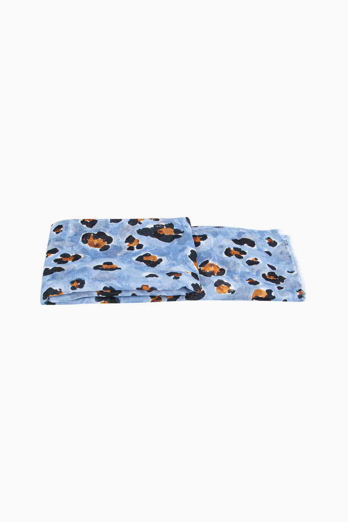 raya-lightweight-scarf-blue-leopard-print-folded-summer-weight