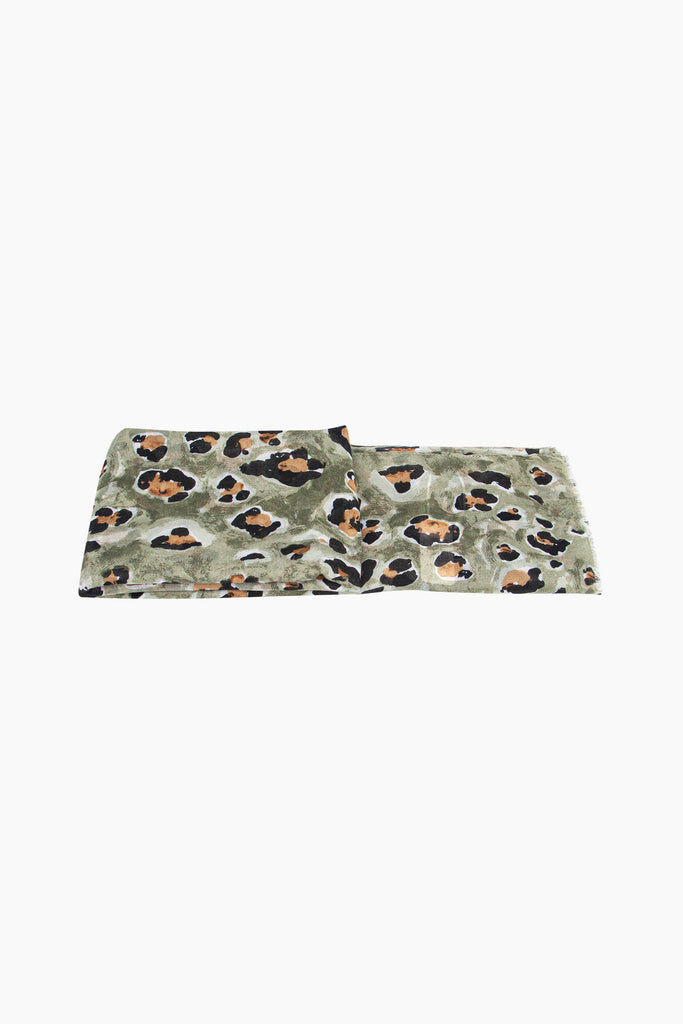 raya-lightweight-scarf-khaki-leopard-print-folded-summer-weight