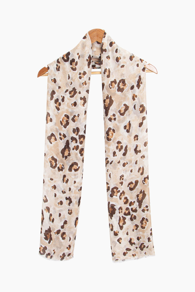 raya-lightweight-scarf-neutral-leopard-print-draped-around-coat-hanger