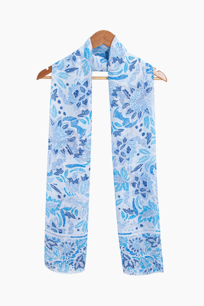 murphy-lightweight-scarf-blue-paisley-floral-draped-around-a-coat-hanger