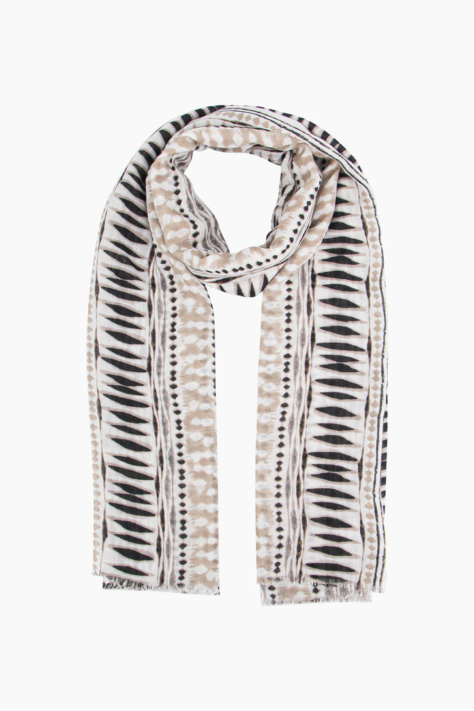 madeline-lightweight-scarf-neutral-boho-geometric-laying-flat