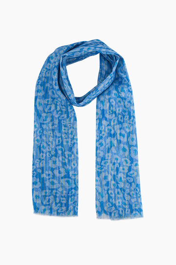 mika-lightweight-scarf-blue-leopard-print-gold-pinstripe