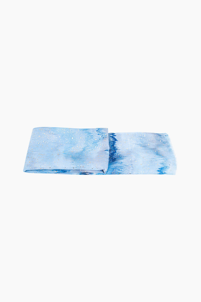 aurora-lightweight-scarf-blue-ombre-metallic-folded-summer-weight