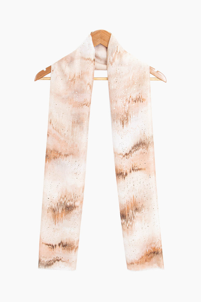 aurora-lightweight-scarf-neutral-ombre-metallic-on-coat-hanger
