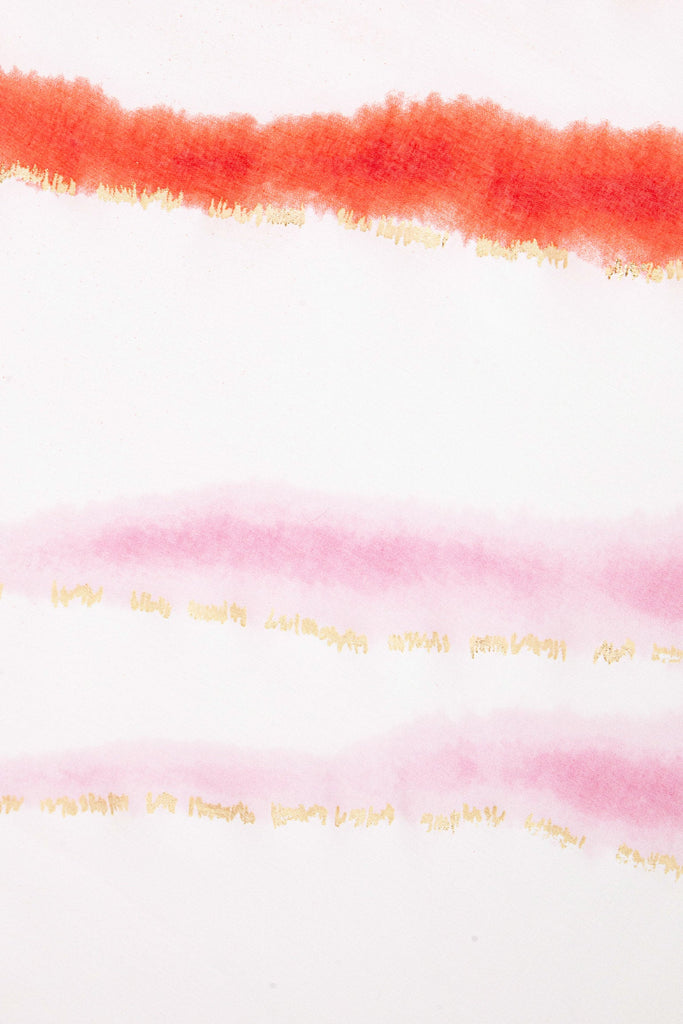 river-lightweight-scarf-red-gold-metallic-stripe-close-up-foil