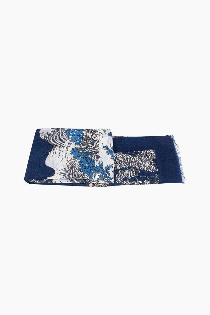 emery-lightweight-scarf-blue-floral-folded-summer-weight