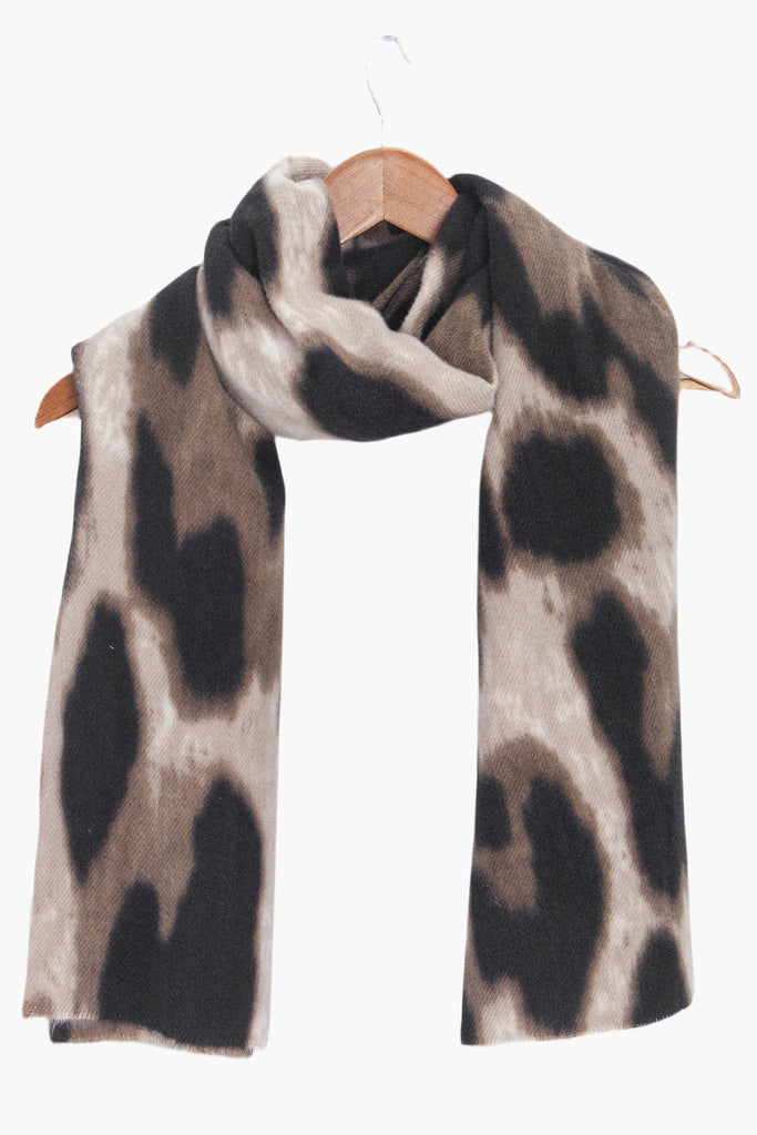 lois-neutral-leopard-lightweight-scarf-draped-on-coat-hanger