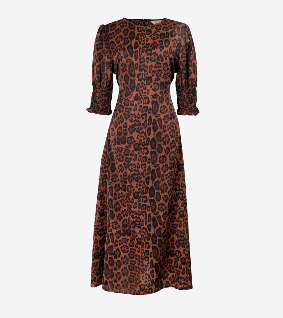 hazel-midi-tea-dress-brown-leopard-print