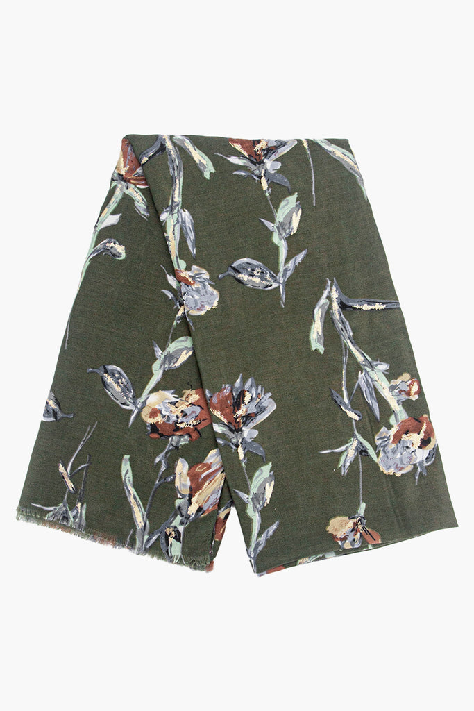 vaeda-khaki-floral-lightweight-scarf-folded
