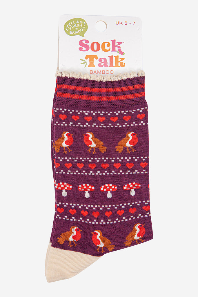 womens-bamboo-socks-berry-cream-robin-fair-isle-in-sock-talk-packaging