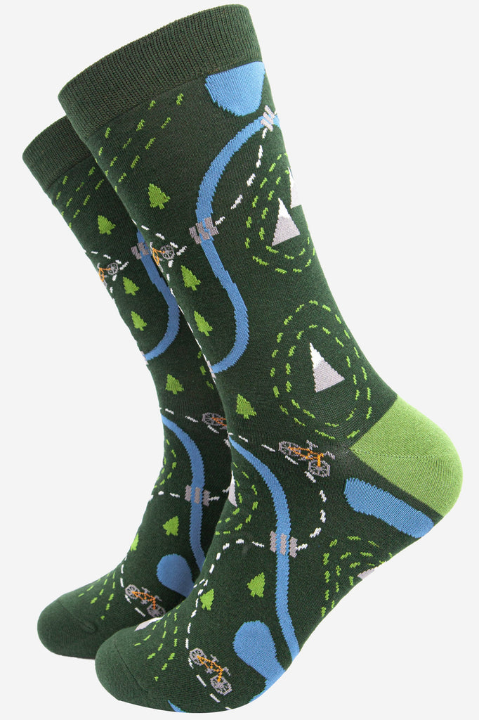 mens-socks-gift-box-green-mountain-bike-trail-map