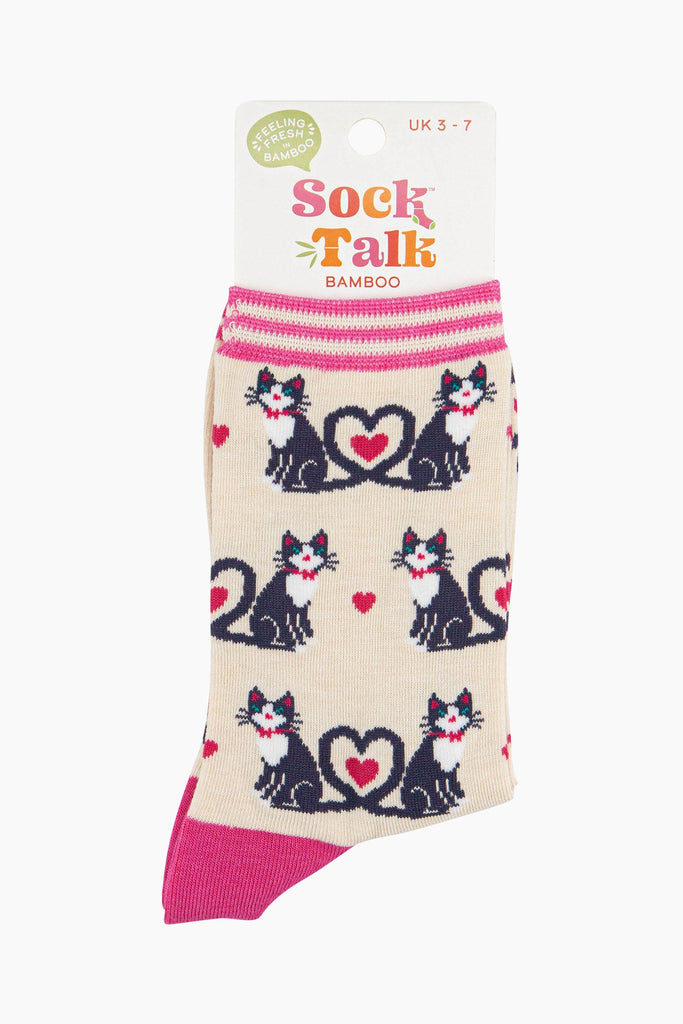 womens-bamboo-socks-cream-cats-love-heart-tails-in-sock-talk-packaging-these-are-a-uk-size-3-7