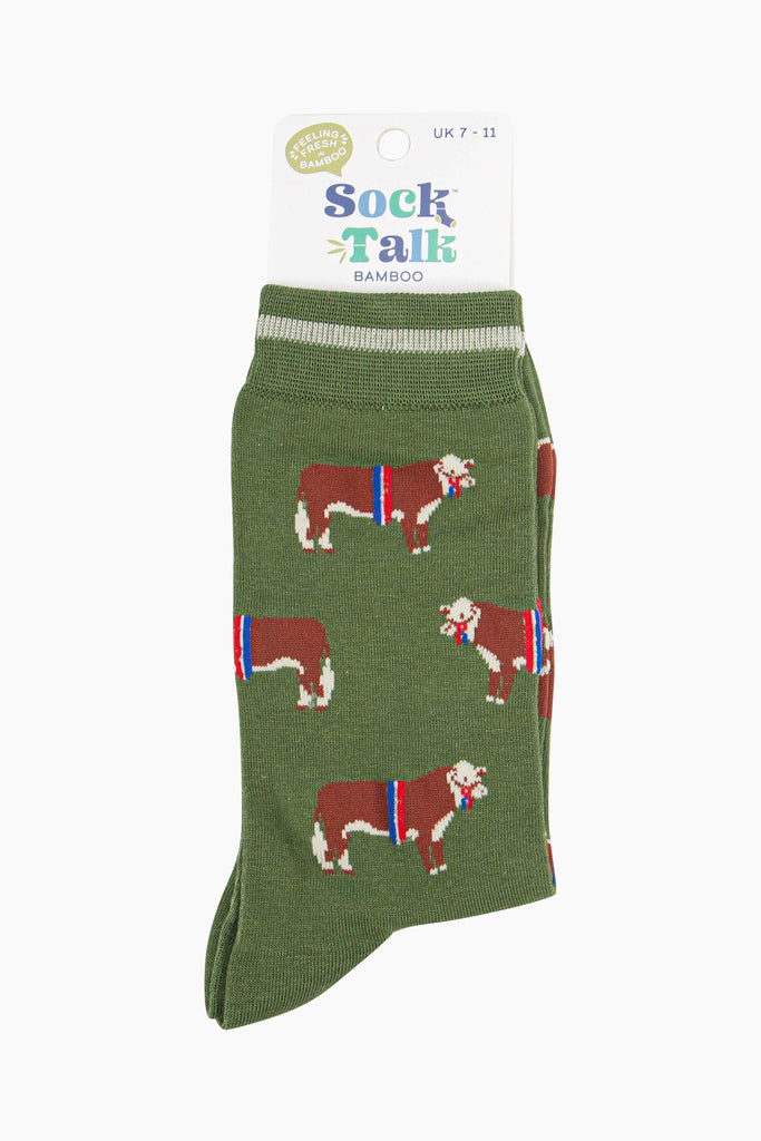 mens-bamboo-socks-green-prize-hereford-bull-in-sock-talk-packaging-uk-size-7-11