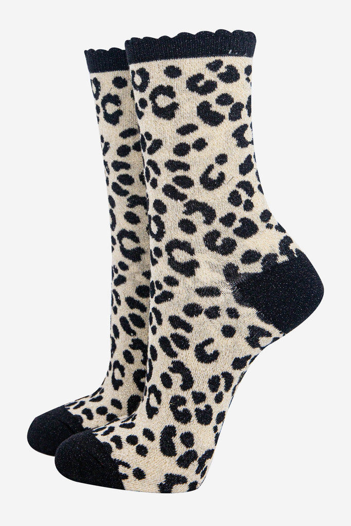 womens-cream-leopard-print-glitter-socks-animal-print