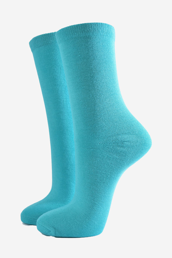 womens-multicoloured-assorted-bamboo-socks-6-pack-turquoise