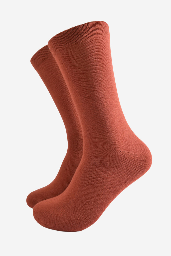 mens-multicoloured-assorted-bamboo-socks-6-pack-orange
