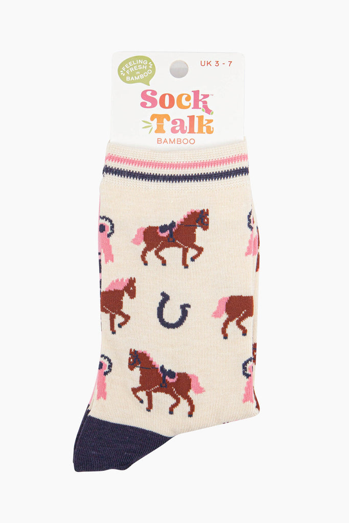 womens-bamboo-socks-cream-horse-riding-in-sock-talk-packaging-ankle-socks-are-uk-size-3-7