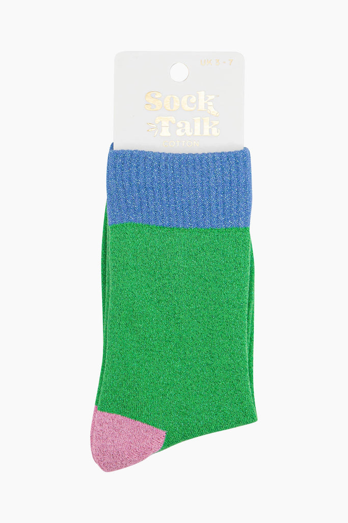 womens-glitter-socks-lime-denim-blue-colour-burst-close-up-sparkly