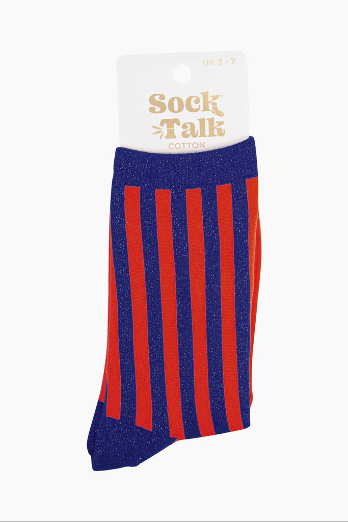 womens-glitter-socks-navy-blue-red-stripes-in-sock-talk-packaging-uk-size-3-7