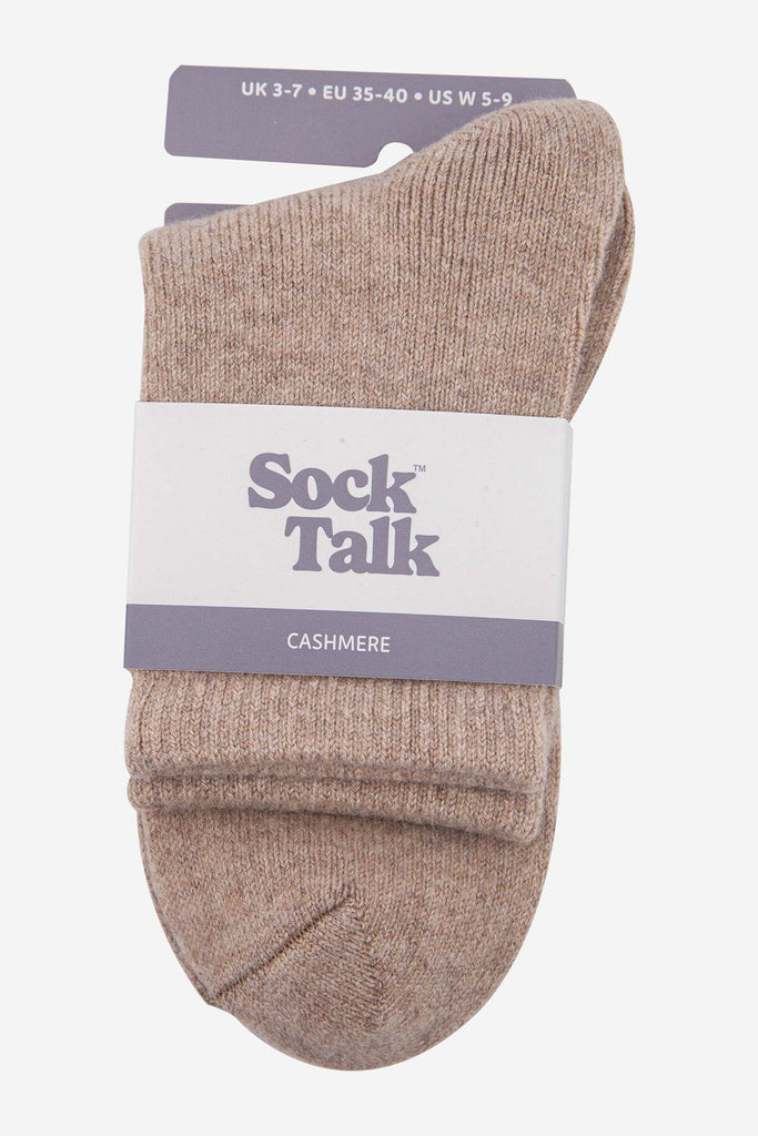 womens-cashmere-socks-ankle-socks-camel-cashmere-in-sock-talk-packaging