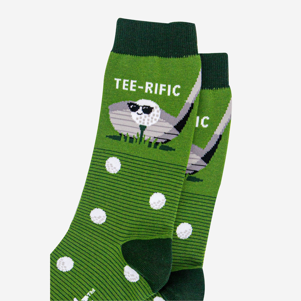 mens-combed-cotton-crew-socks-green-teerific-golf-close-up