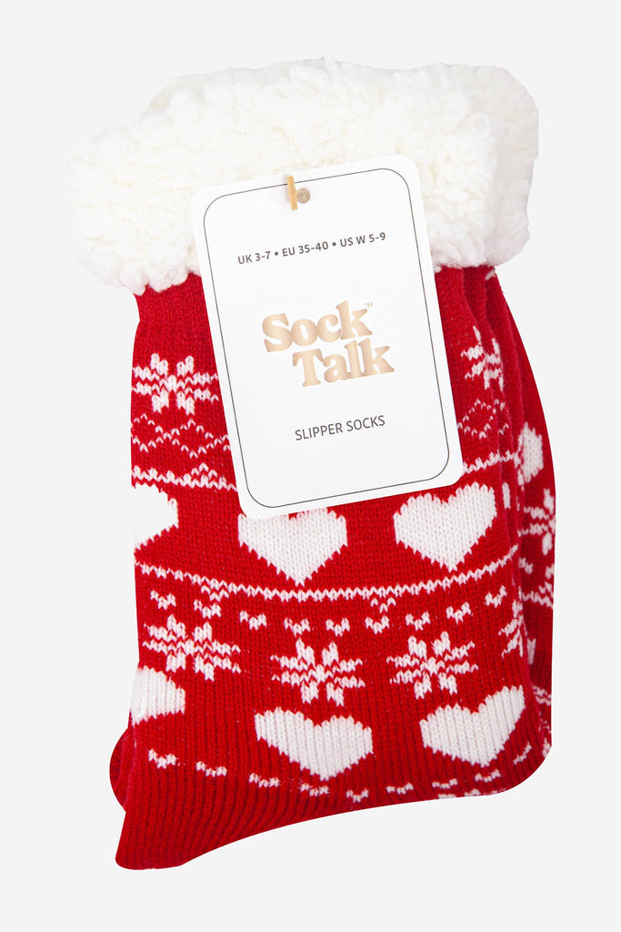 womens-long-slipper-socks-red-fair-isle-in-sock-talk-packaging