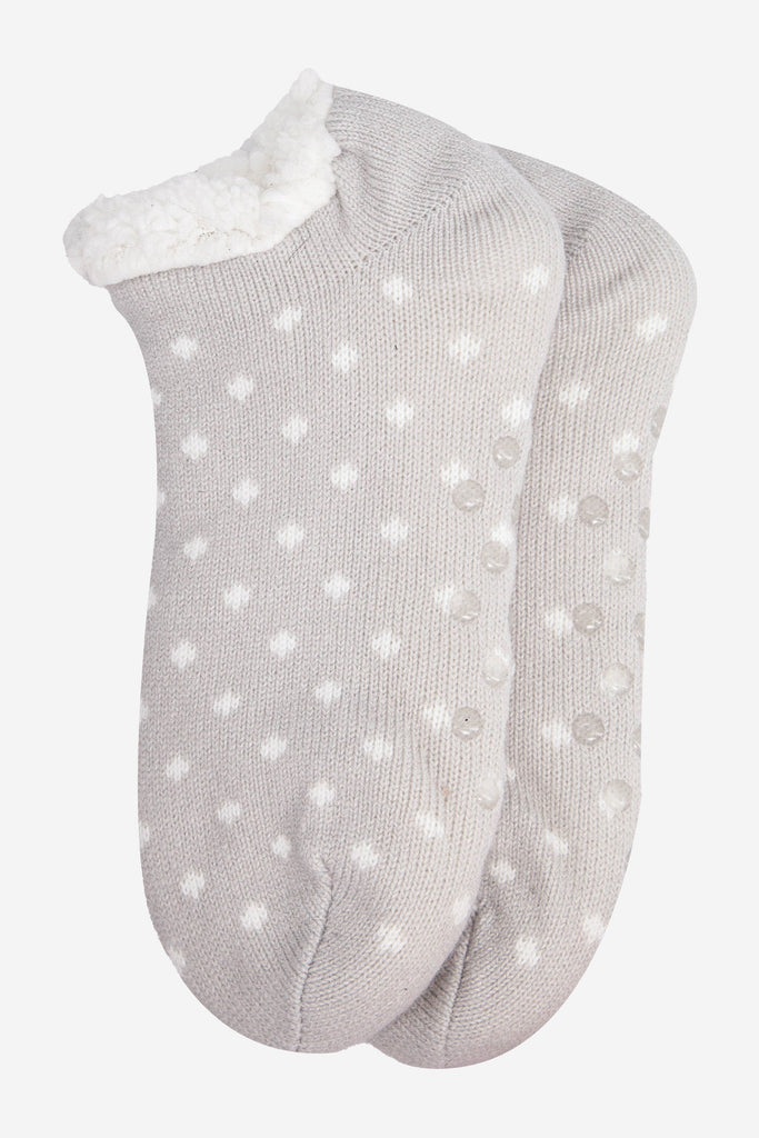 womens-short-slipper-socks-light-grey-spot-grip-soles