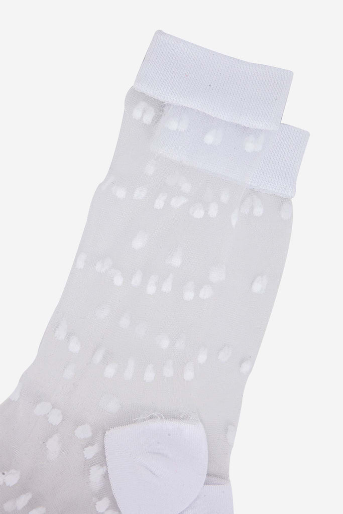 womens-sheer-ankle-socks-white-spots-close-up