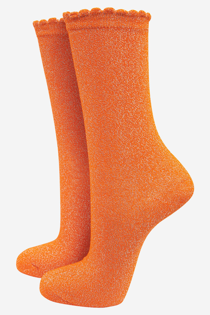 womens-glitter-socks-lime-black-orange-3-pack-tangerine