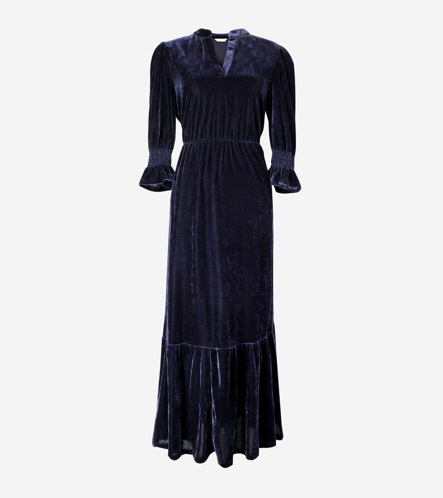 pandora-v-neck-midaxi-dress-navy-blue-velvet