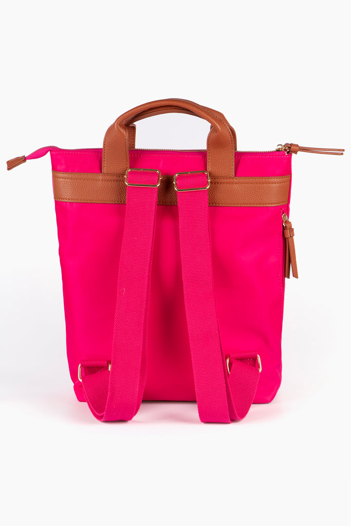 pink-backpack-wristlet-purse-2-piece-set-straps