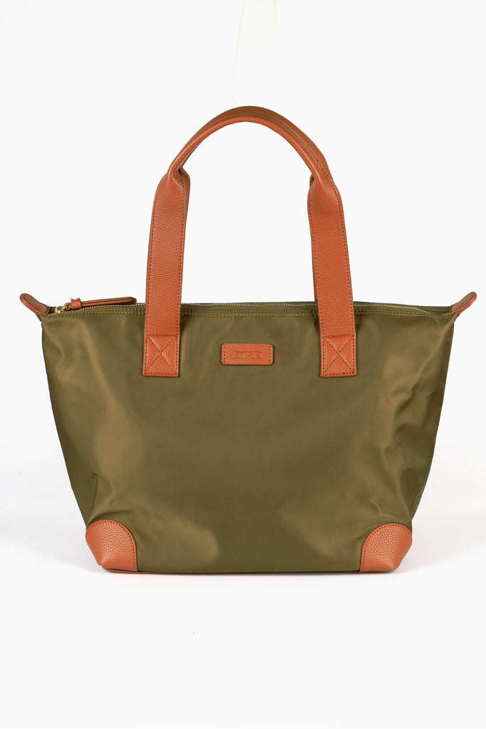 khaki-tote-bag-wristlet-purse-2-piece-set-carry-all