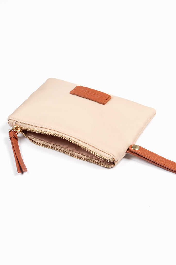 cream-tote-bag-wristlet-purse-2-piece-set-zip-closure