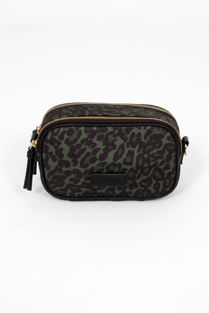 ripley-crossbody-bag-khaki-leopard-print-nylon-pu-front