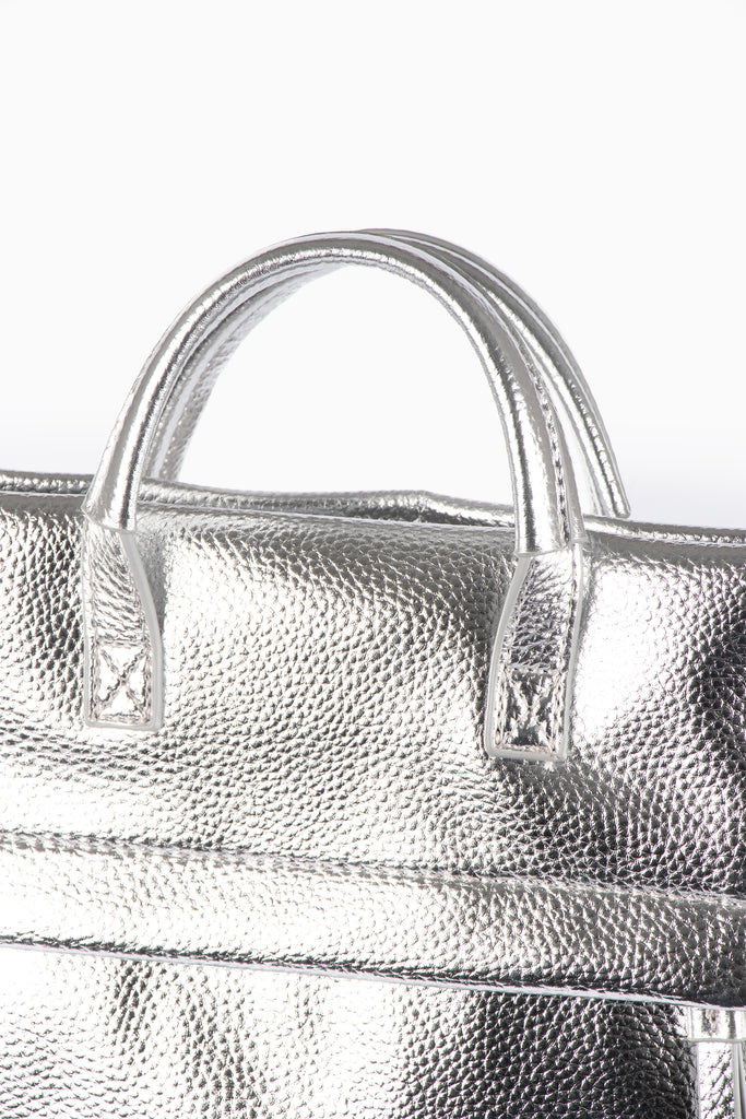 silver-backpack-passport-holder-travel-set-2-piece-top-handles