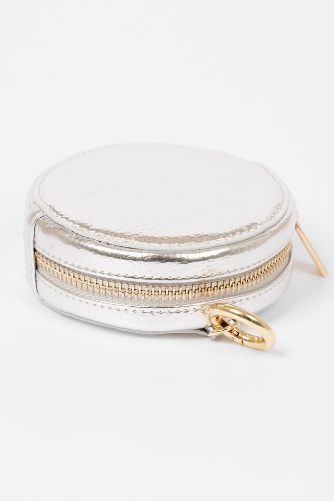 silver-backpack-coin-purse-travel-set-2-piece-zip-wallet