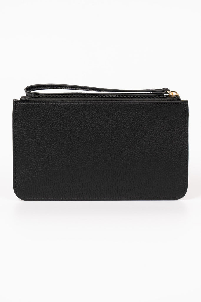 tate-passport-holder-clutch-wallet-black-pebbled-faux-leather-wrist-strap