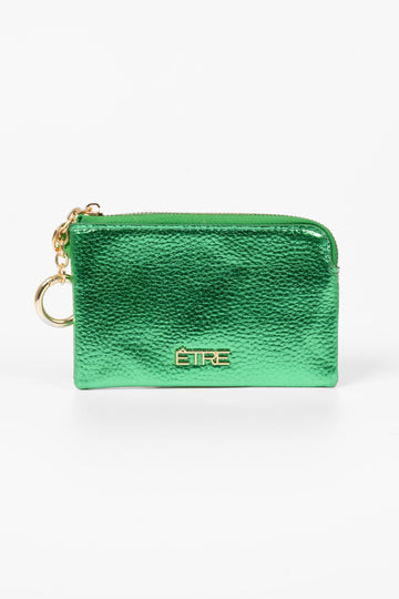 arlo-small-coin-purse-metallic-green-faux-leather-clip-on