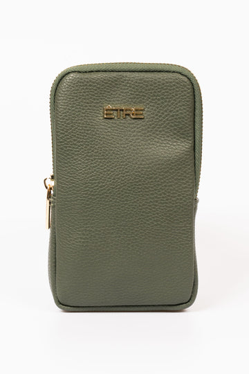 pippa-sunglasses-case-khaki-pebbled-faux-leather-front-gold-etre-logo