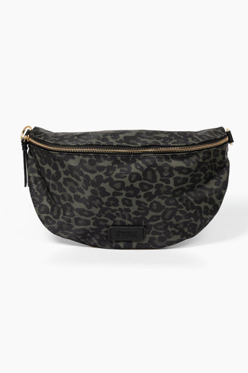 jovie-large-bum-bag-khaki-leopard-print-nylon-close-up