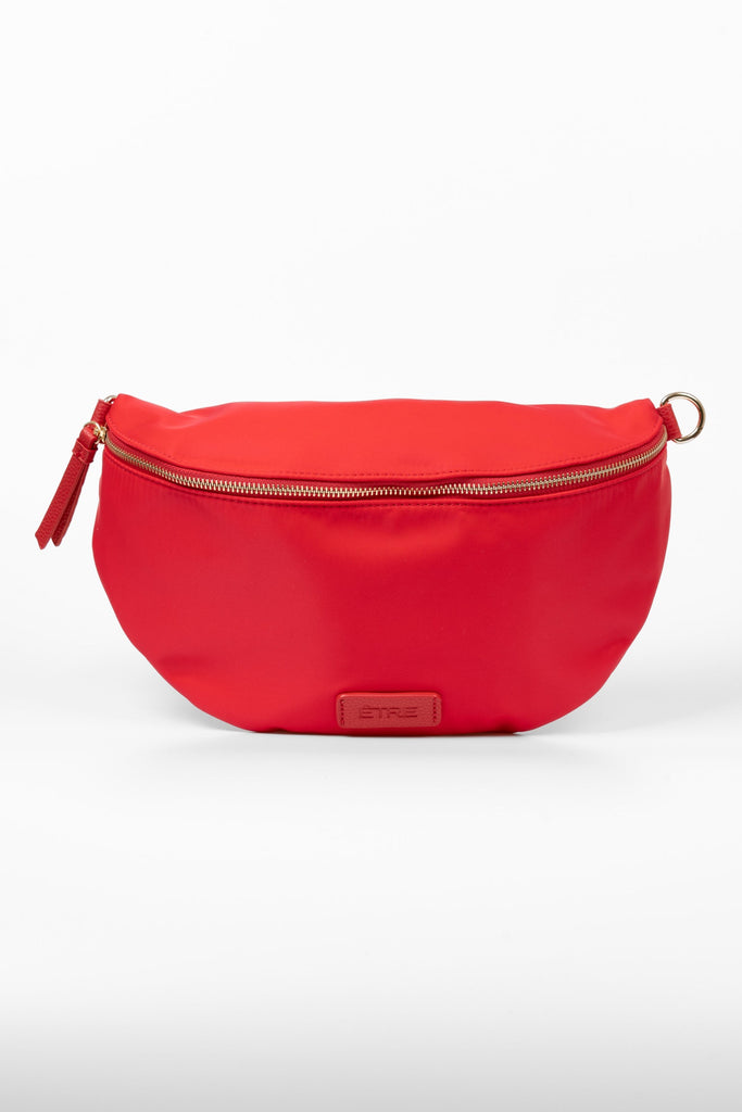 jovie-large-bum-bag-red-nylon-pu-close-up