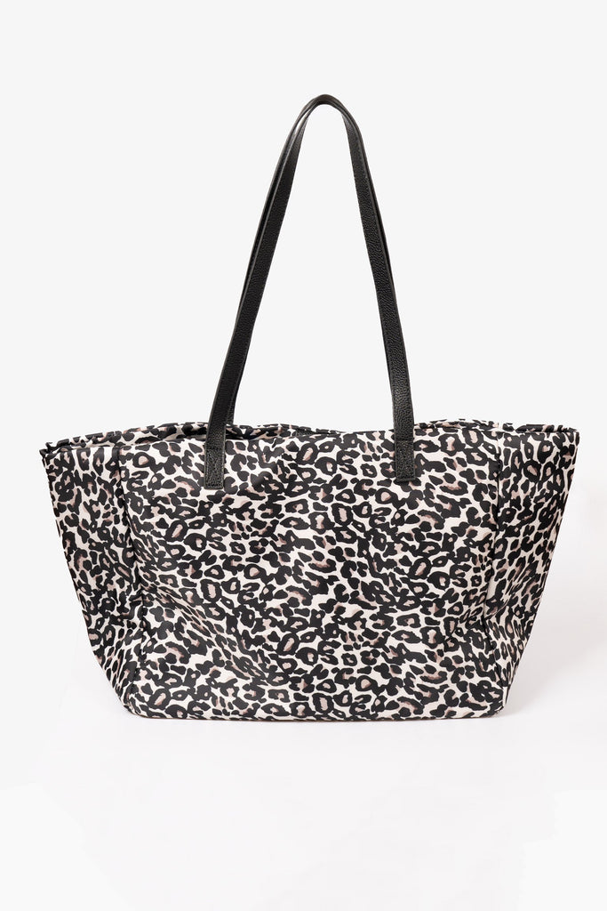 halliday-large-tote-bag-cream-leopard-print-nylon-long-shoulder-straps