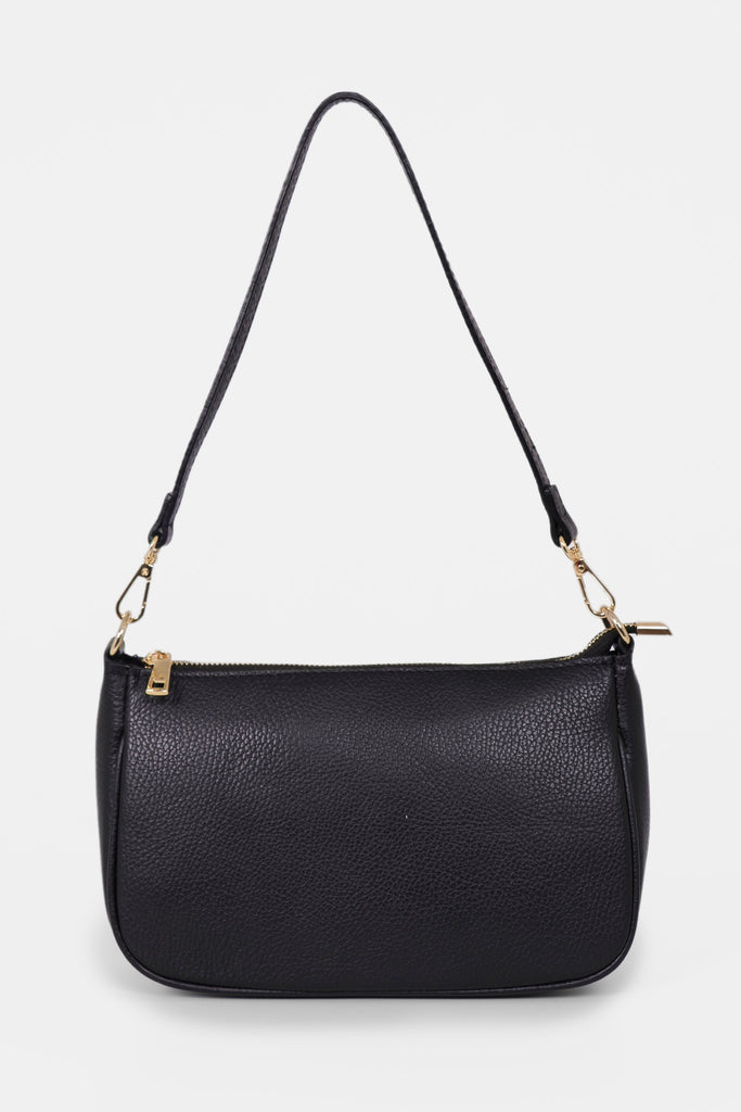 chloe-italian-leather-baguette-bag-navy-blue-pebbled-shoulder-handbag