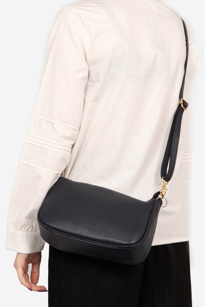 chloe-italian-leather-baguette-bag-navy-blue-pebbled-worn-crossbody